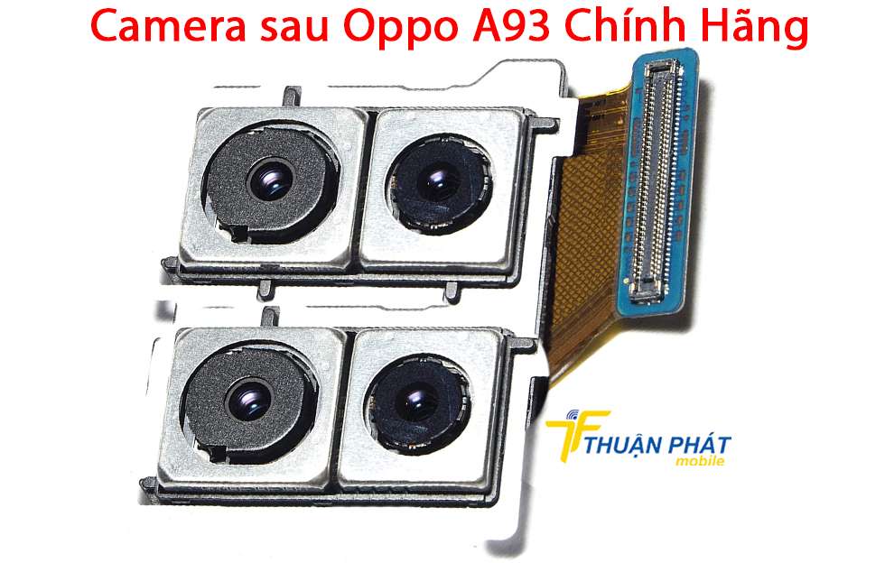Camera sau Oppo A93 chính hãng