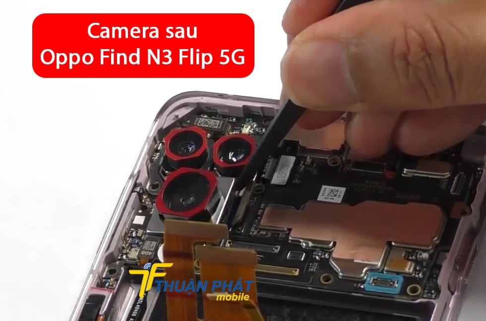 Camera sau Oppo Find N3 Flip 5G