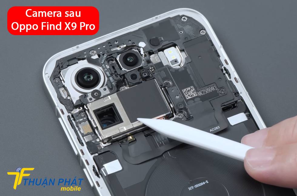 Camera sau Oppo Find X9 Pro
