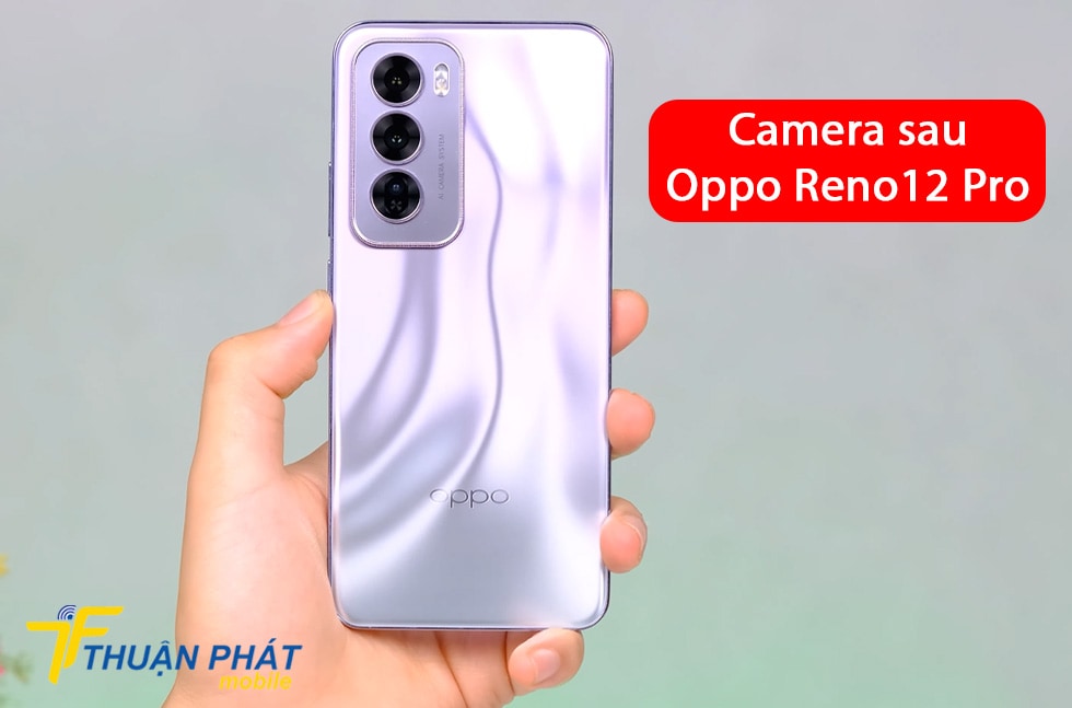 Camera sau Oppo Reno12 Pro