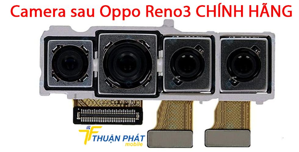 Camera sau Oppo Reno3 chính hãng
