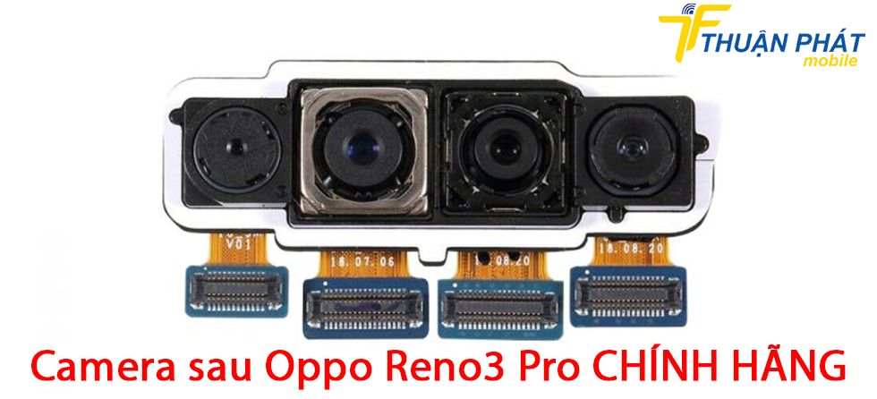 Camera sau Oppo Reno3 Pro chính hãng
