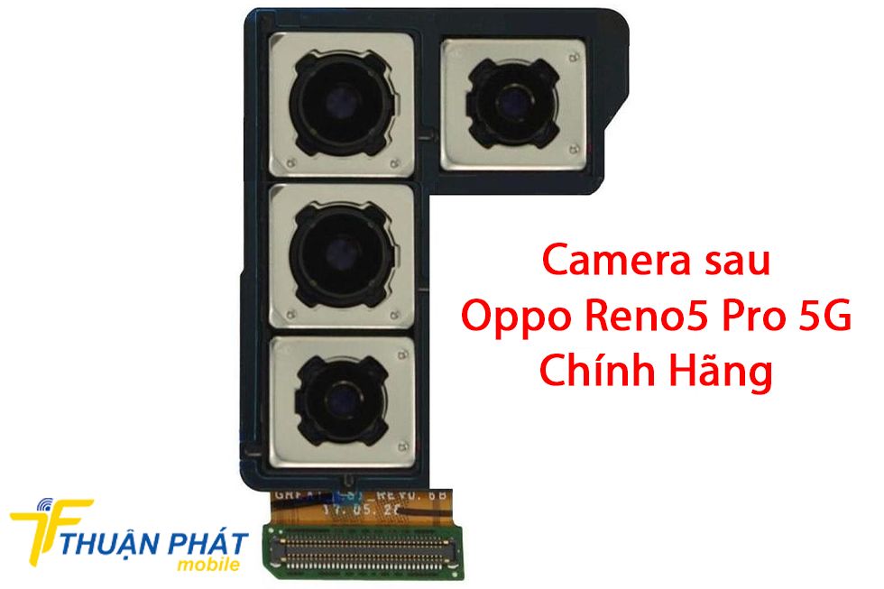 Camera sau Oppo Reno5 Pro 5G chính hãng