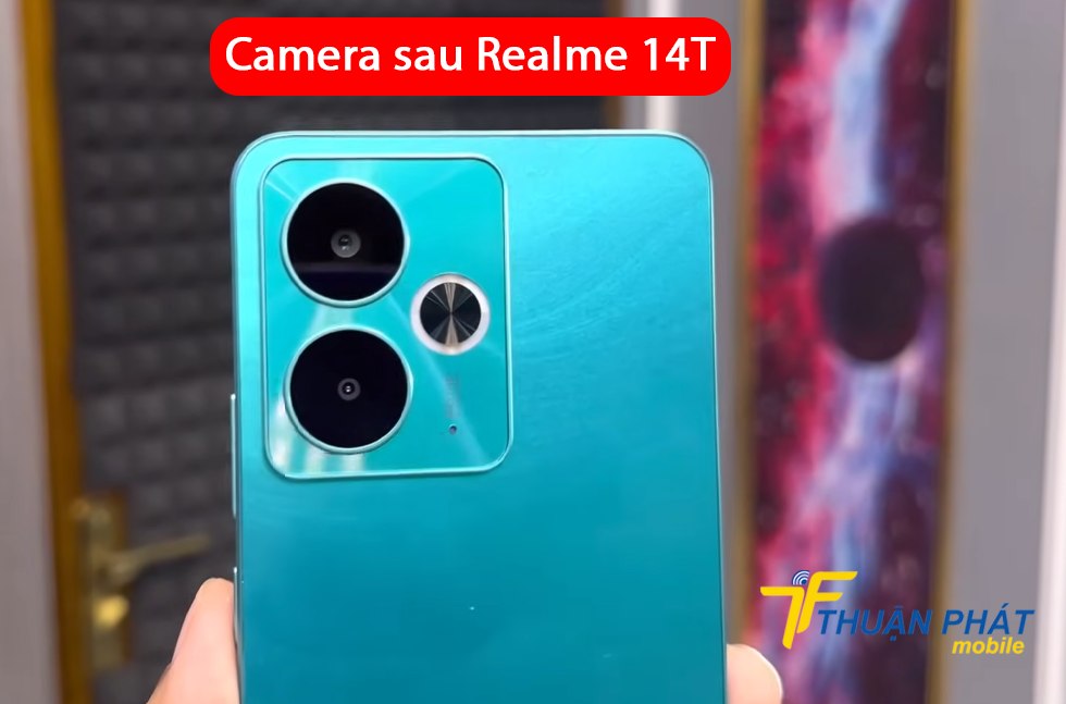 Camera sau Realme 14T