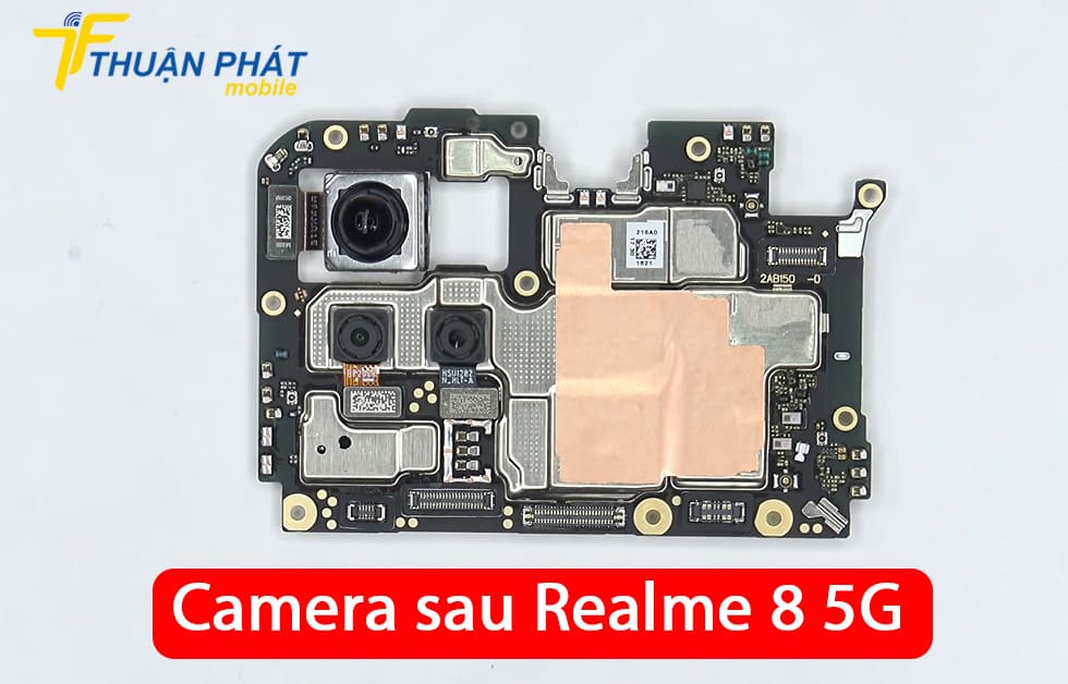 Camera sau Realme 8 5G