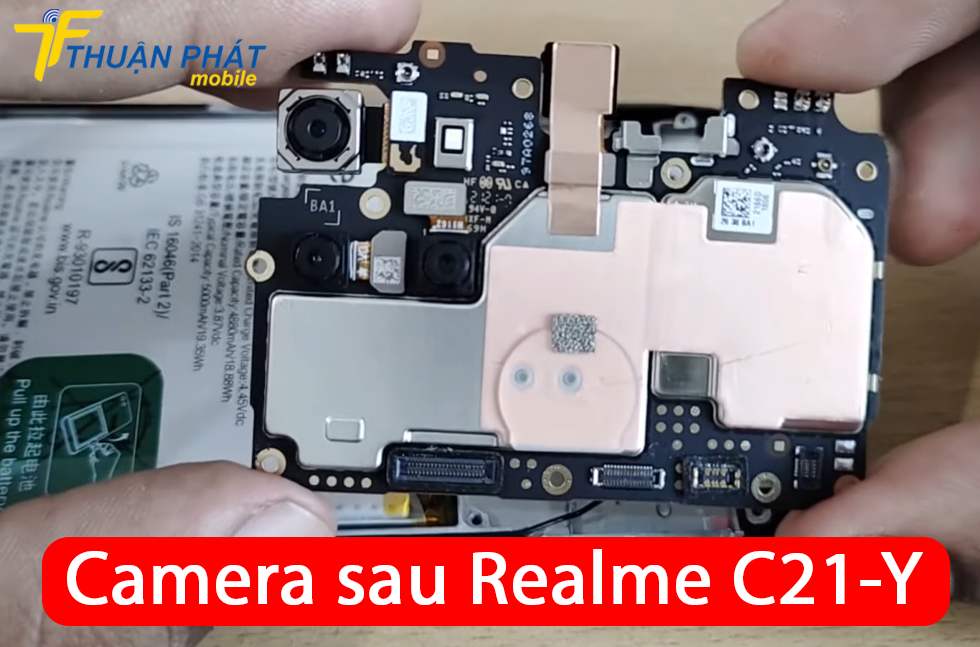 Camera sau Realme C21-Y