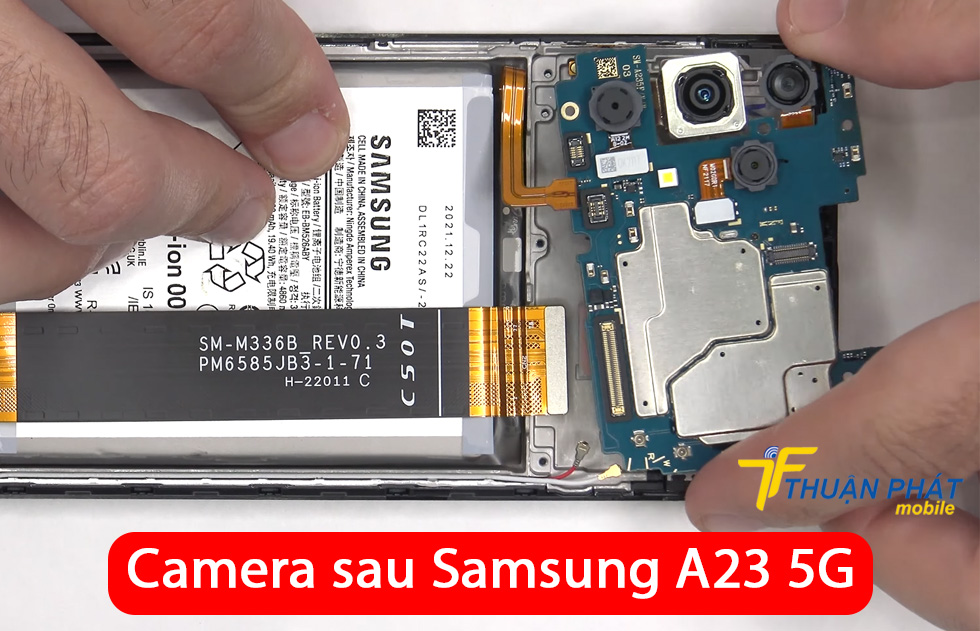 Camera sau Samsung A23 5G