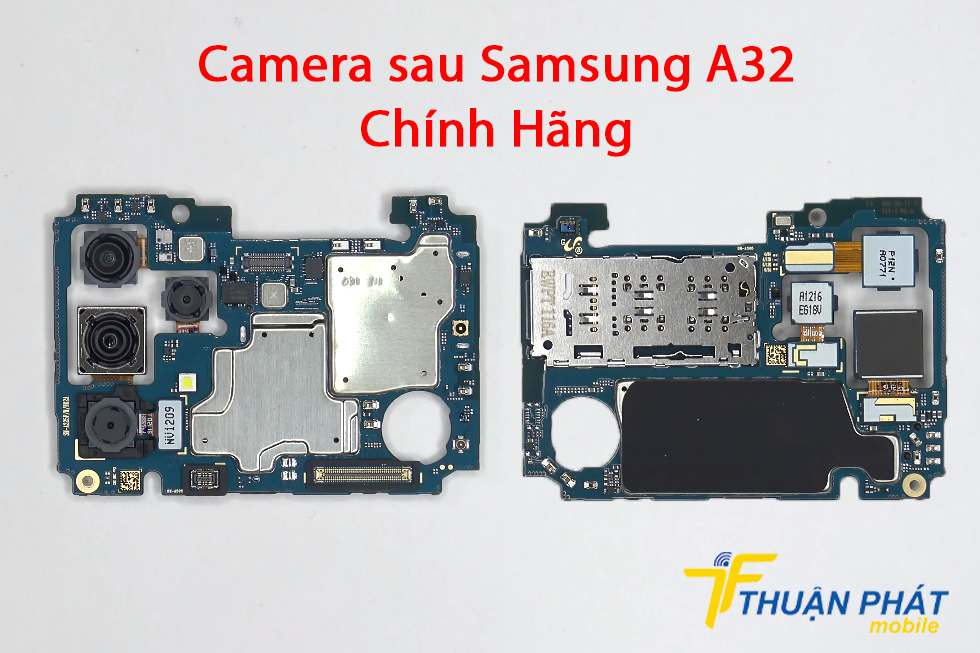 Camera sau Samsung A32 chính hãng