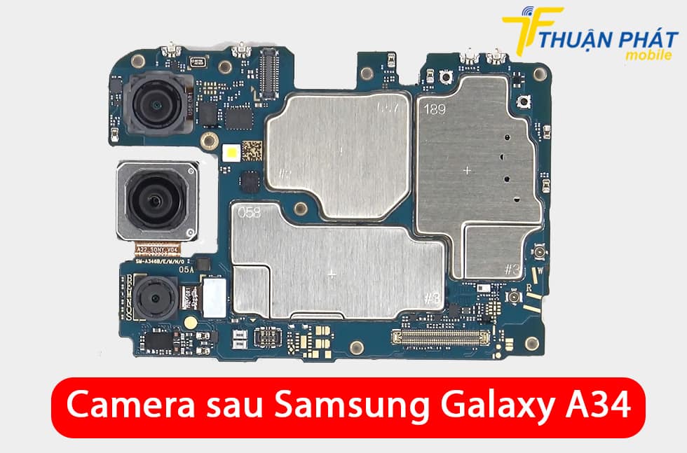 Camera sau Samsung Galaxy A34