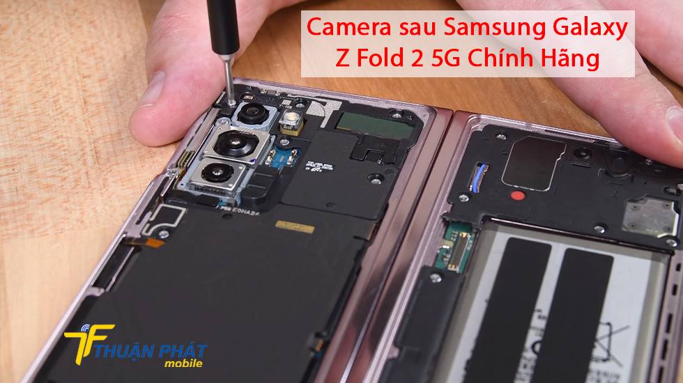 Camera sau Samsung Galaxy Z Fold 2 5G chính hãng