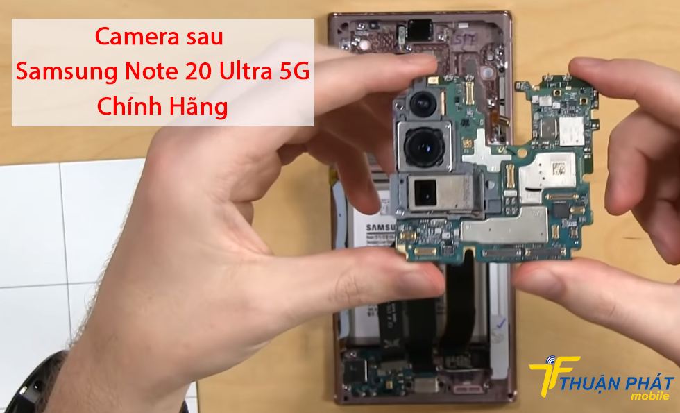 Camera sau Samsung Note 20 Ultra 5G chính hãng
