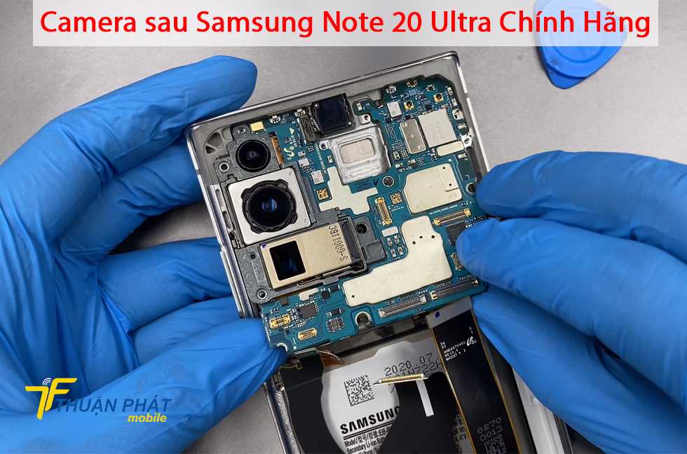 Camera sau Samsung Note 20 Ultra chính hãng