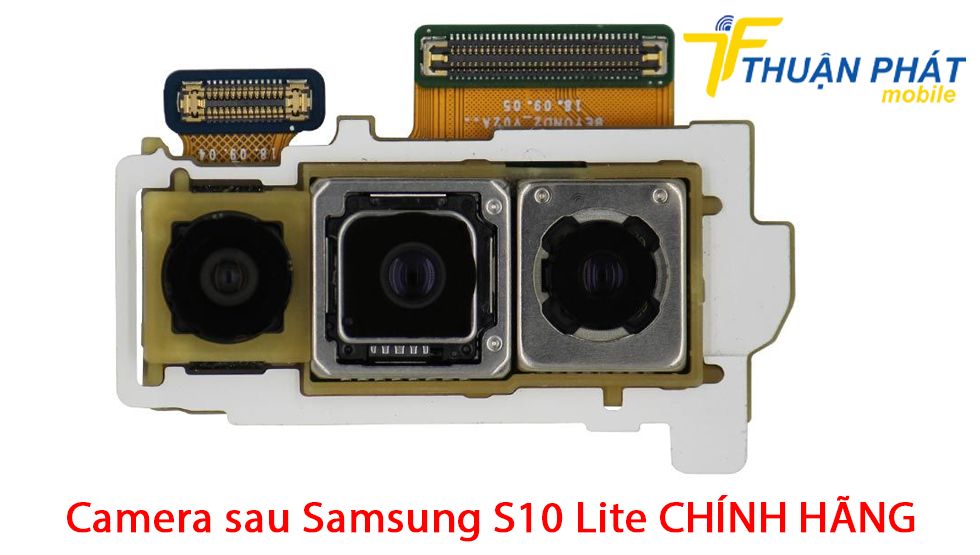 Camera sau Samsung S10 Lite chính hãng