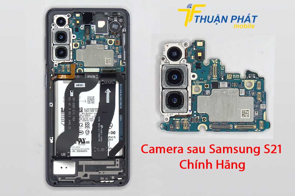 Camera sau Samsung S21 chính hãng