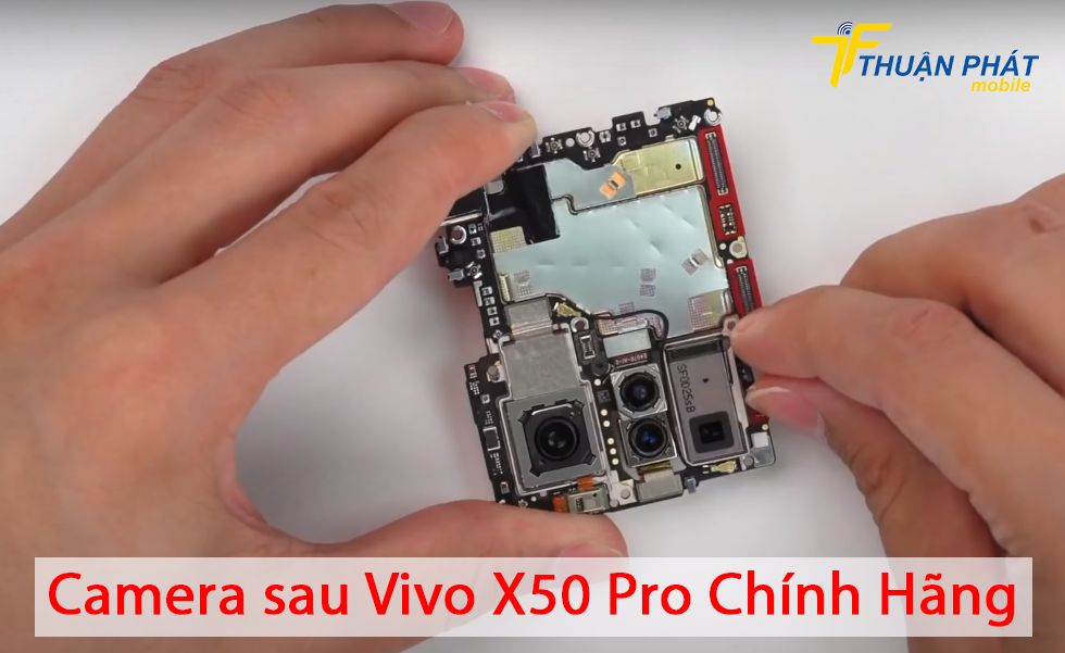 Camera sau Vivo X50 Pro chính hãng