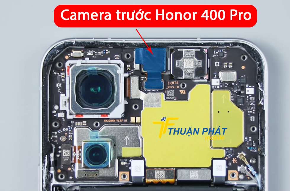 Camera trước Honor 400 Pro