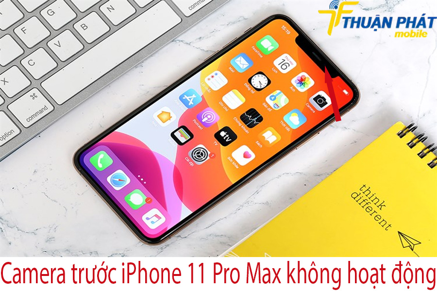 Camera trước iPhone 11 Pro Max không hoạt động