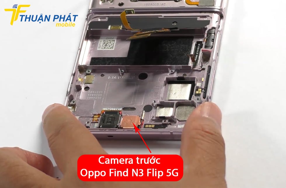 Camera trước Oppo Find N3 Flip 5G