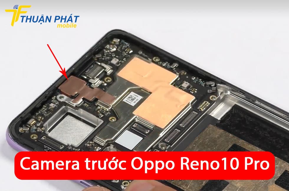 Camera trước Oppo Reno10 Pro