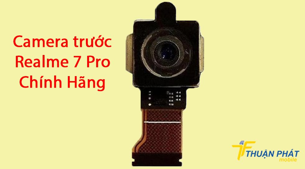 Camera trước Realme 7 Pro chính hãng
