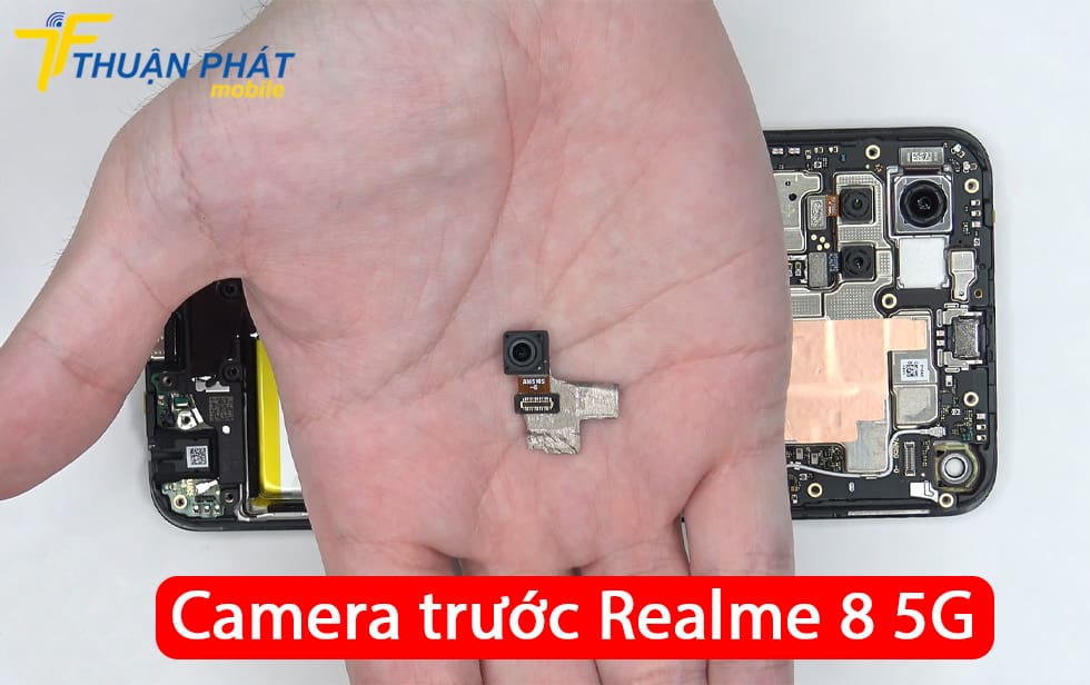 Camera trước Realme 8 5G