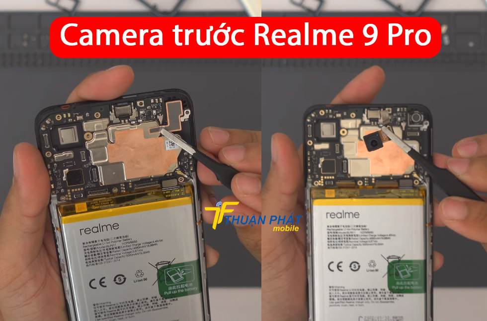 Camera trước Realme 9 Pro