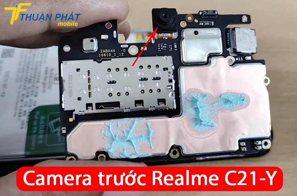 Camera trước Realme C21-Y