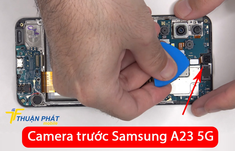 Camera trước Samsung A23 5G