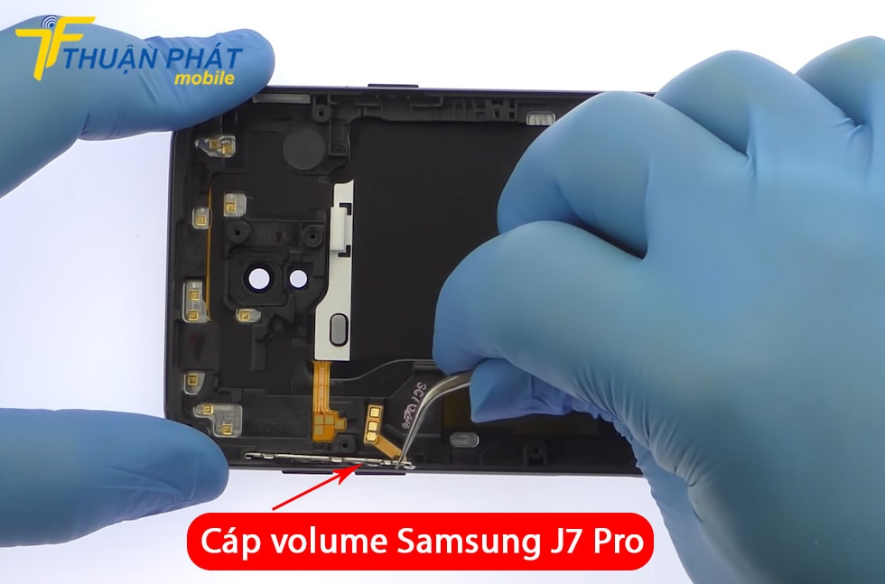 Cáp volume Samsung J7 Pro