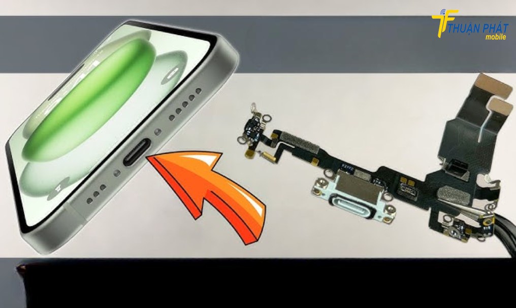 Chân sạc iPhone 15 Pro Max bị hư Chân sạc iPhone 15 Pro Max bị hư