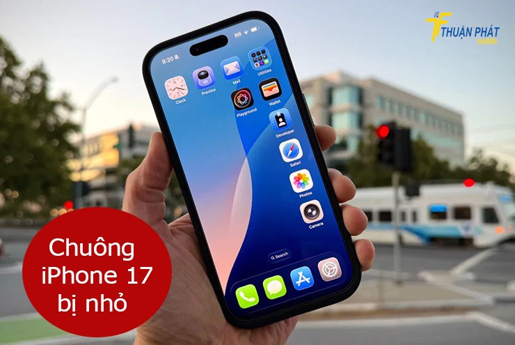 Chuông iPhone 17 bị nhỏ Chuông iPhone 17 bị nhỏ
