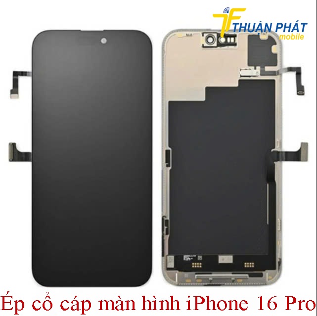 Ép cổ cáp màn hình iPhone 16 Pro