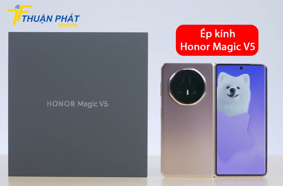 Ép kính Honor Magic V5