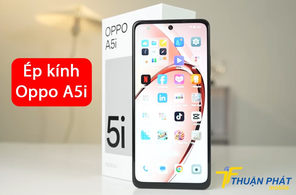 Ép kính Oppo A5i