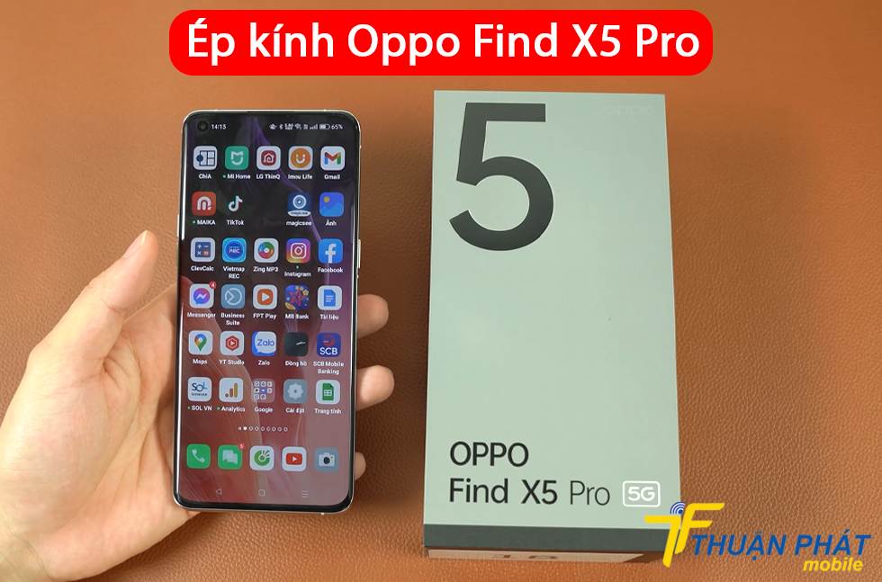 Ép kính Oppo Find X5 Pro