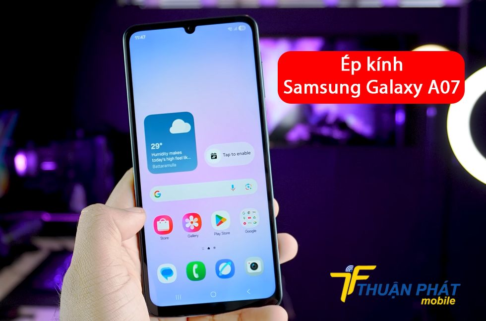 Ép kính Samsung Galaxy A07