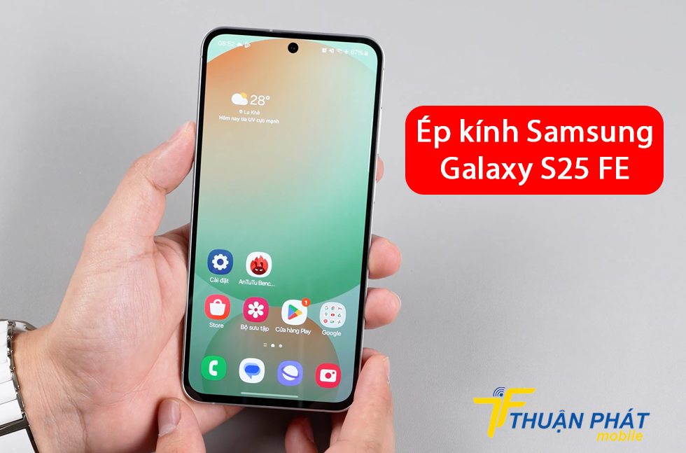 Ép kính Samsung Galaxy S25 FE