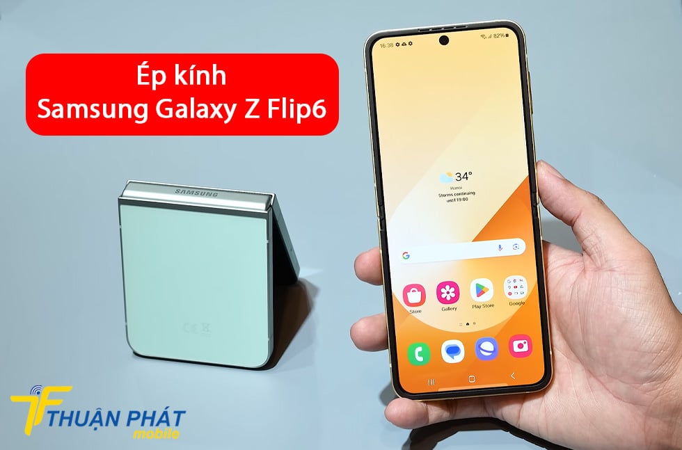 Ép kính Samsung Galaxy Z Flip6