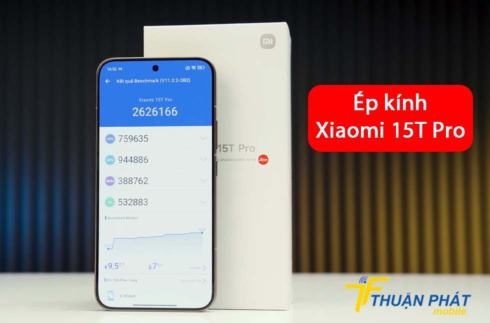 Ép kính Xiaomi 15T Pro