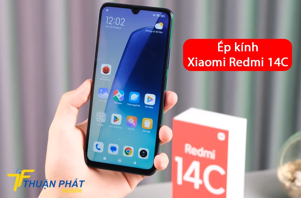 Ép kính Xiaomi Redmi 14C