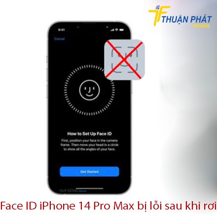 Face ID iPhone 14 Pro Max bị lỗi sau khi rơi