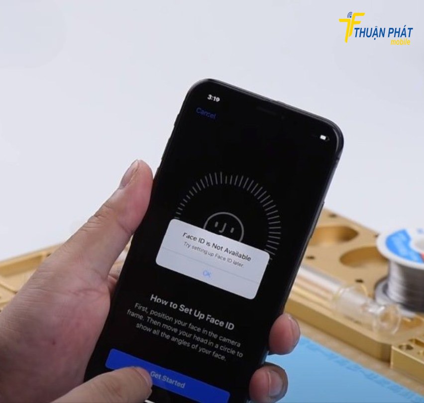 Face ID iPhone 15 Pro Max bị vô hiệu hoá