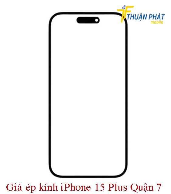 Giá ép kính iPhone 15 Plus quận 7