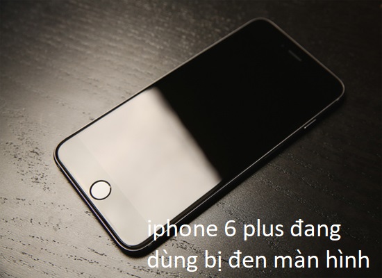 iphone 6 plus đang dùng bị đen màn hình