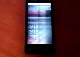 Màn hình iphone 6 bị nhiễu