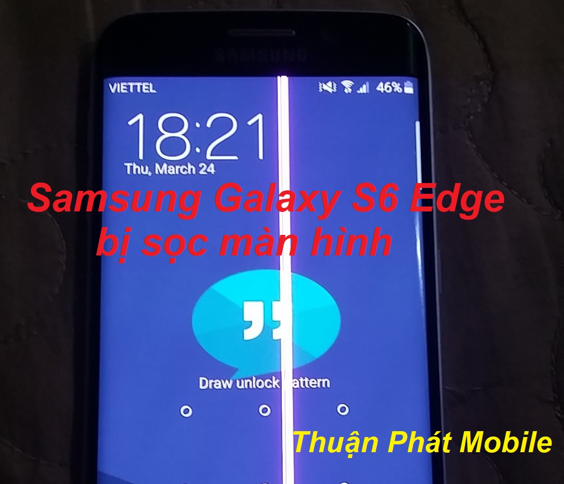 Samsung S6 Edge bị sọc màn hình khắc phục như thế nào