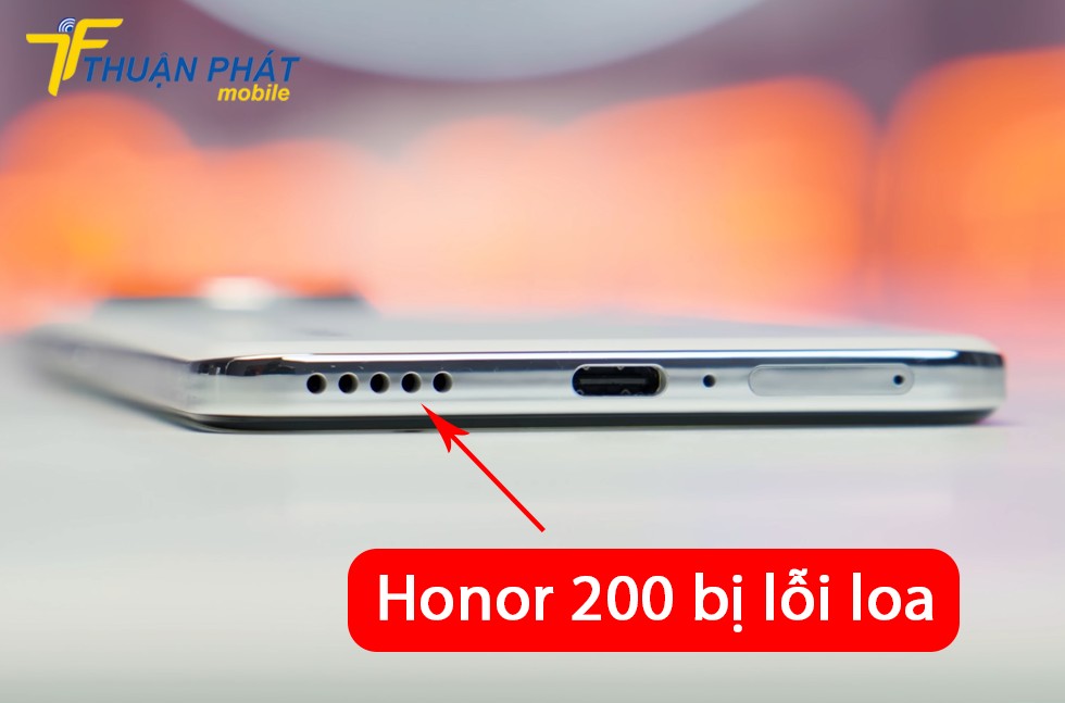 Honor 200 bị lỗi loa