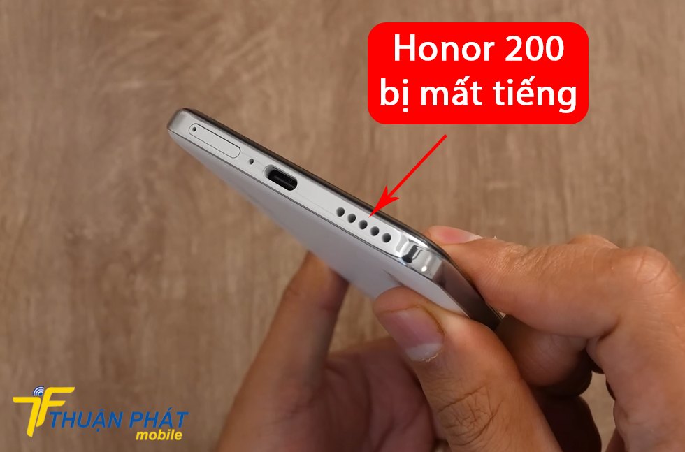 Honor 200 bị mất tiếng