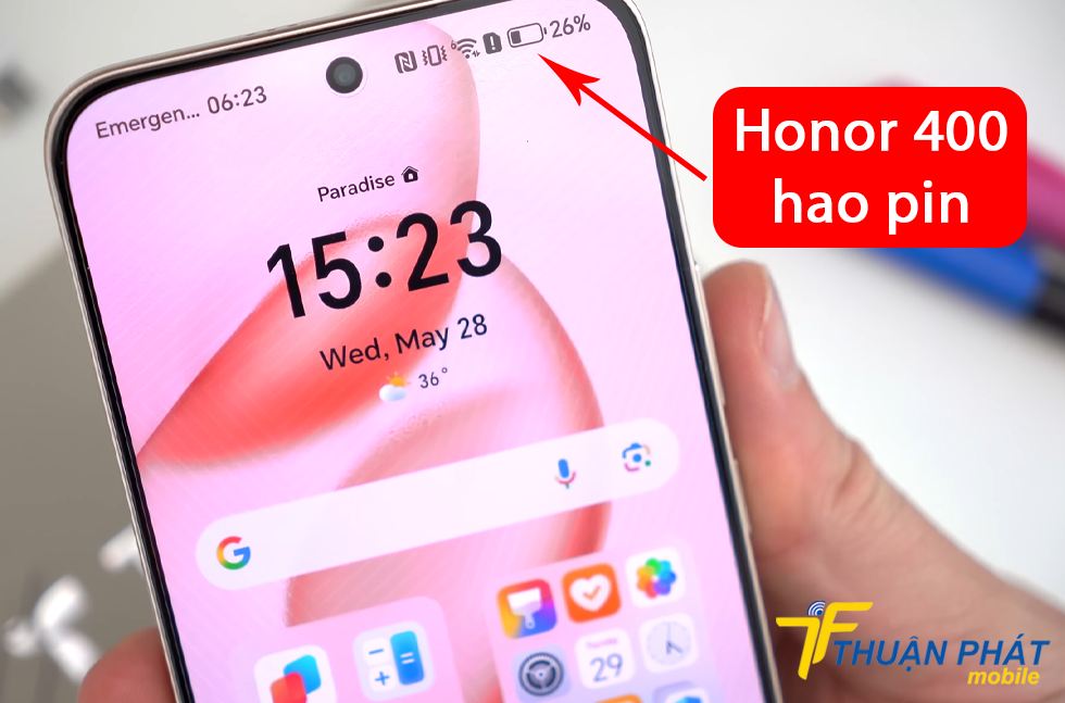 Honor 400 hao pin