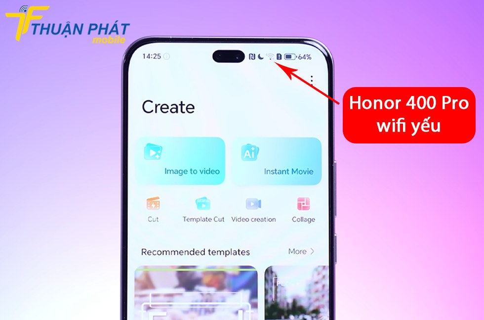 Honor 400 Pro wifi yếu